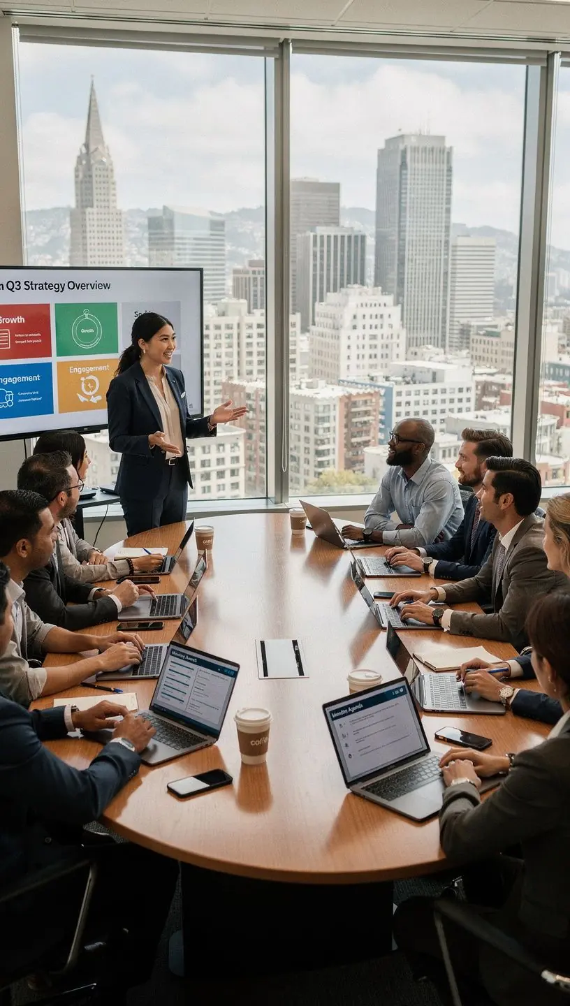 Mindfulness enhancing productivity and organizational efficiency.